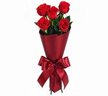 Букет 5 Красных роз Эдлесс Лав в Хакуринохабль