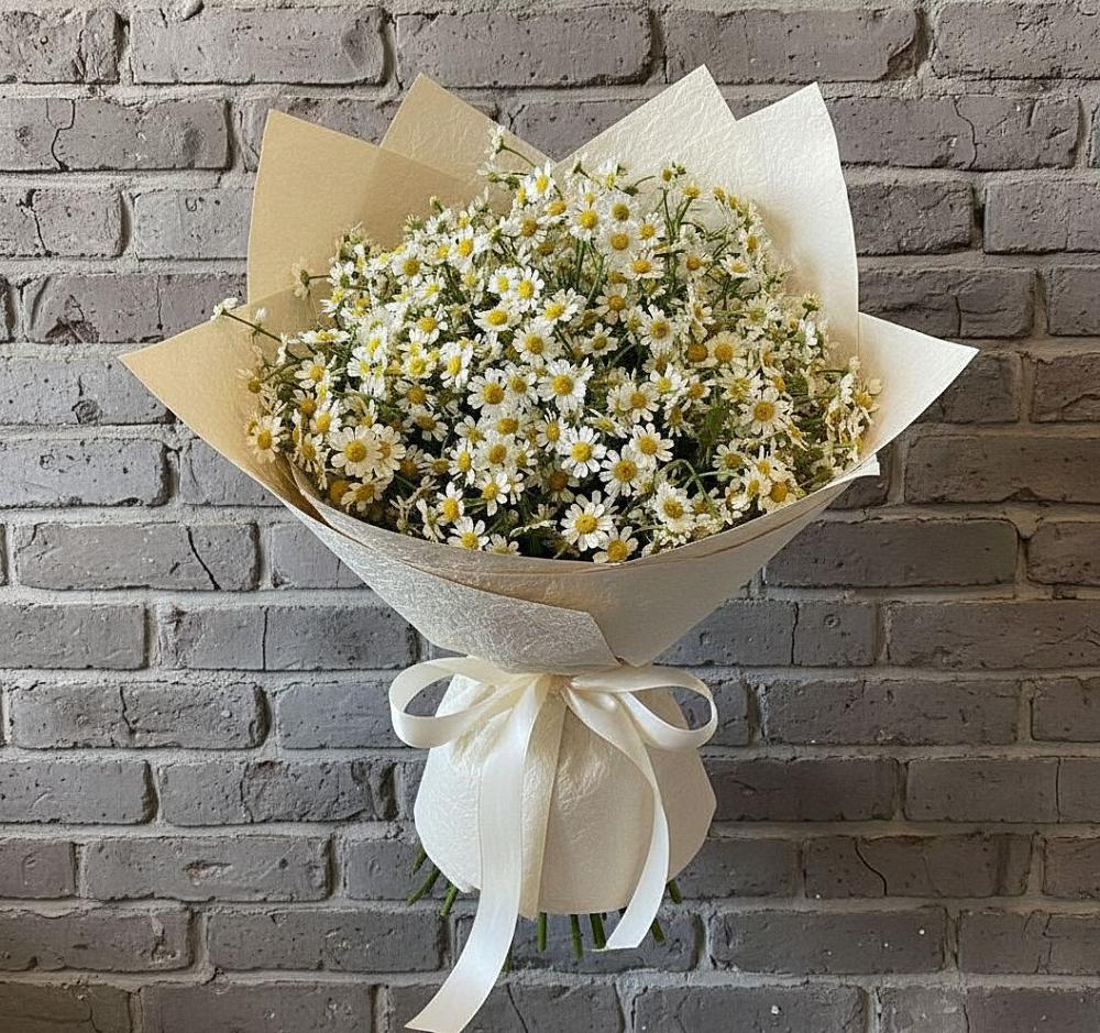 Букет цветов из: Ромашки в Хакуринохабль