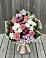 Букет цветов из: Альстромерии, Гвоздики, Розы и Хризантемы в Хакуринохабль