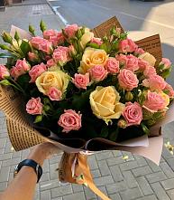 Букет цветов из:  Розы #REPLACE_PRED# Хакуринохабль