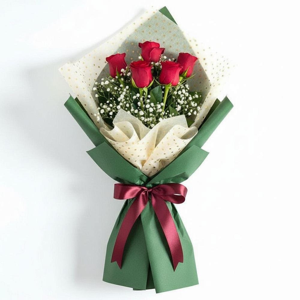 Букет цветов из: Розы в Хакуринохабль