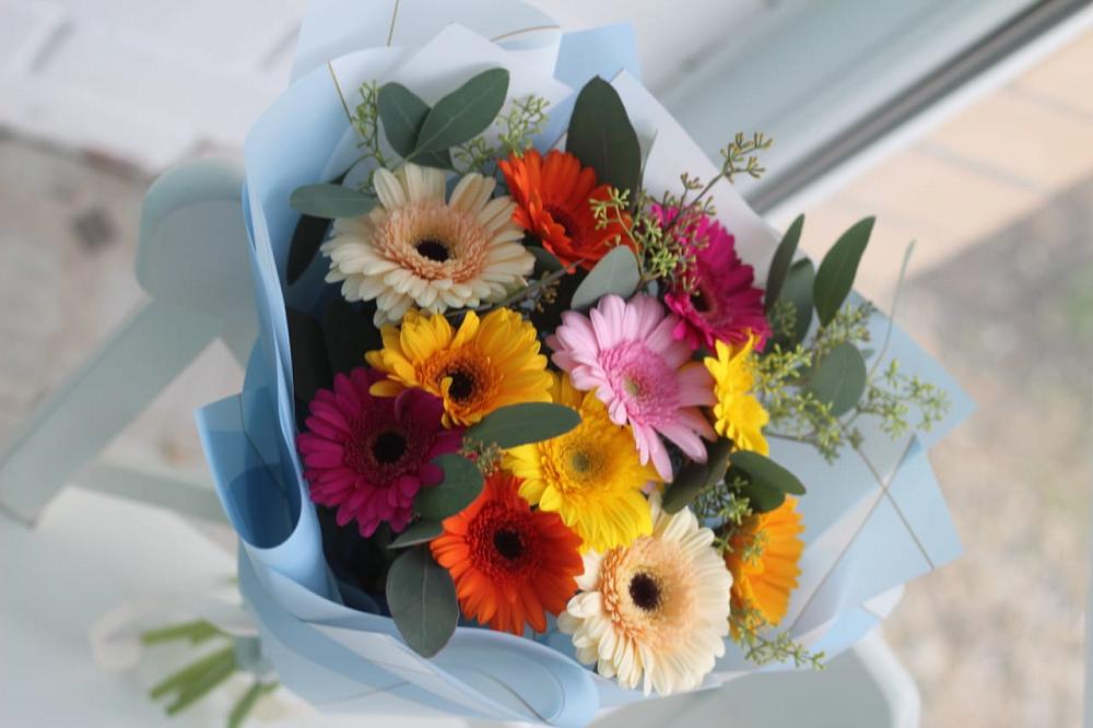 Букет цветов из: Герберы в Хакуринохабль