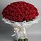 Букет 101 Красная роза Блэк Мэджик в Хакуринохабль