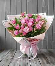 Букет Розовый кустик в Хакуринохабль