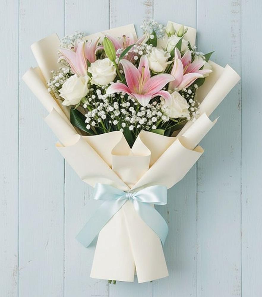 Букет цветов из: Лилии в Хакуринохабль