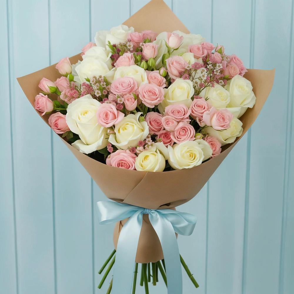 Букет цветов из: Розы в Хакуринохабль