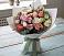 Букет цветов из: Розы, Лизиантусы и Гвоздики в Хакуринохабль