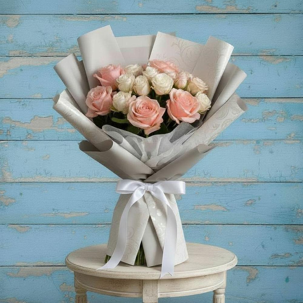 Букет цветов из: Розы в Хакуринохабль