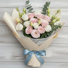 Букет цветов из:  Лизиантусы в Хакуринохабль