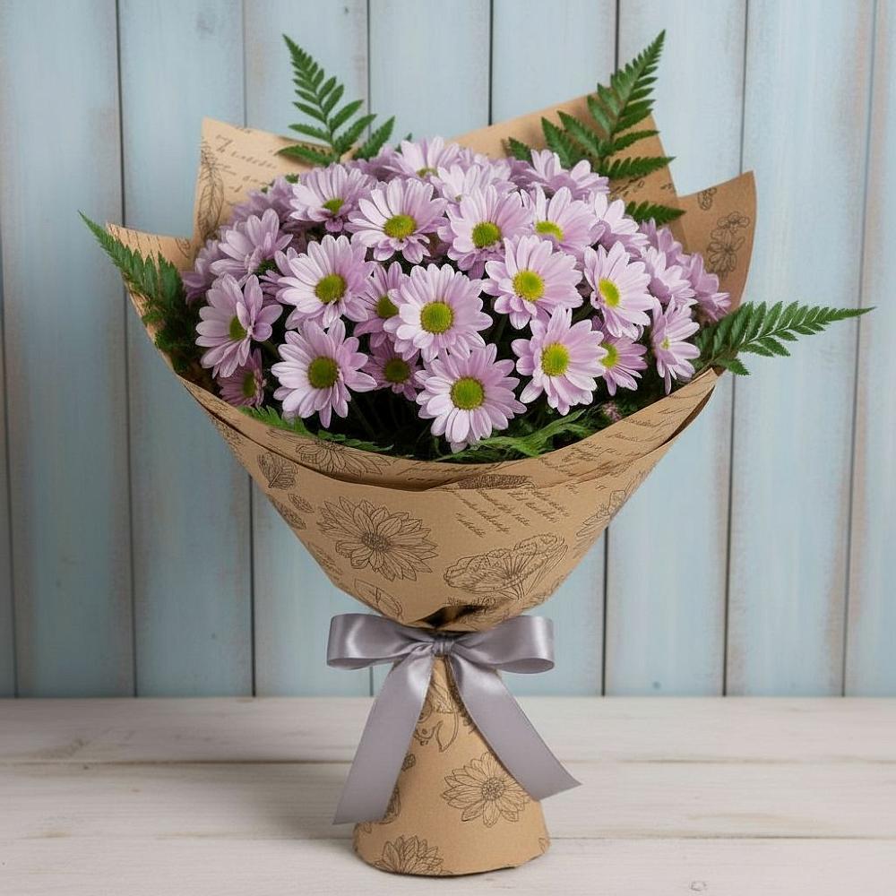 Букет цветов из: Хризантемы в Хакуринохабль