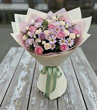 Букет цветов из:  Розы и Хризантемы в Хакуринохабль