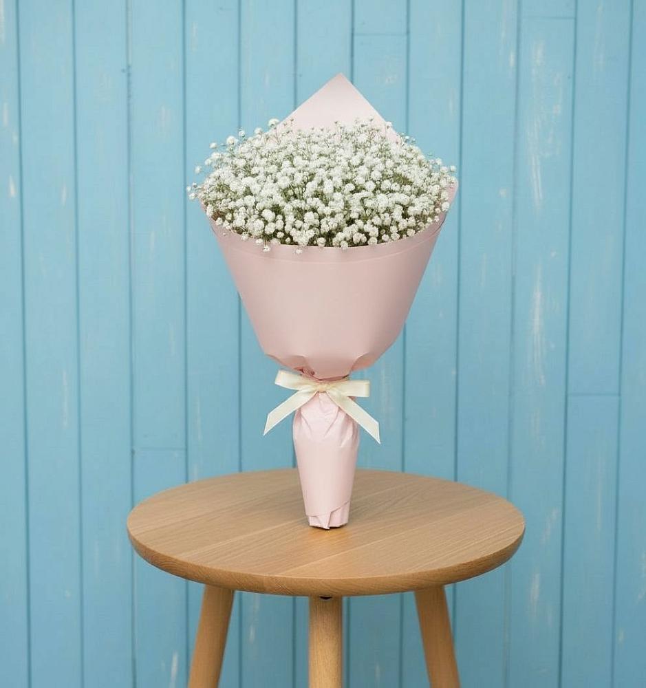 Букет цветов из: Гипсофила в Хакуринохабль