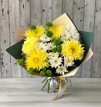 Букет цветов из:  Хризантемы в Хакуринохабль
