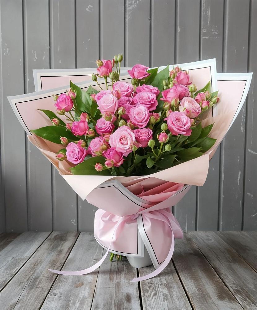 Букет Розовый кустик в Хакуринохабль