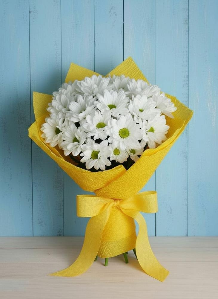 Букет цветов из: Хризантемы в Хакуринохабль