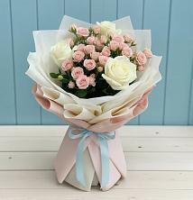 Букет цветов из:  Розы в Хакуринохабль