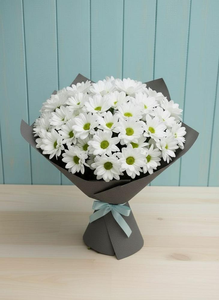 Букет цветов из: Хризантемы в Хакуринохабль