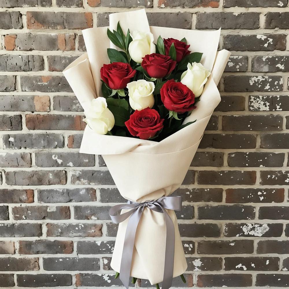 Букет цветов из: Розы в Хакуринохабль