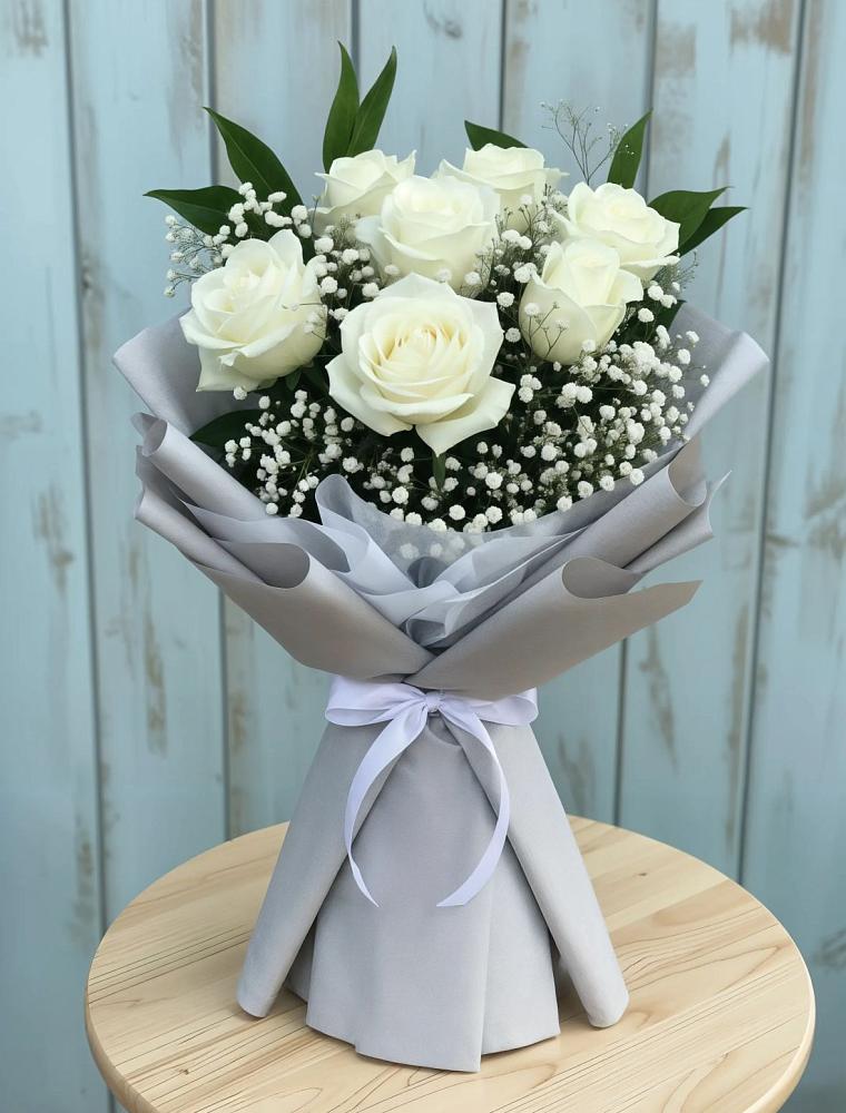 Букет цветов из: Розы в Хакуринохабль