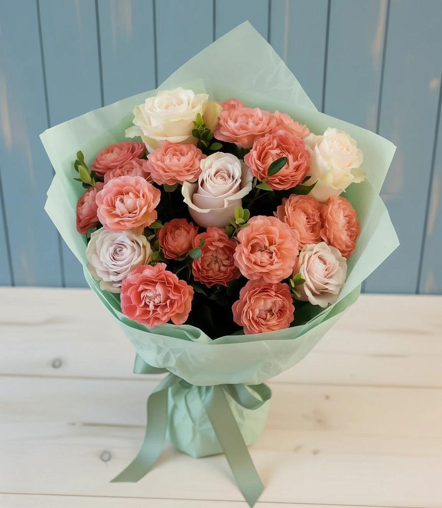 Букет цветов из: Розы в Хакуринохабль