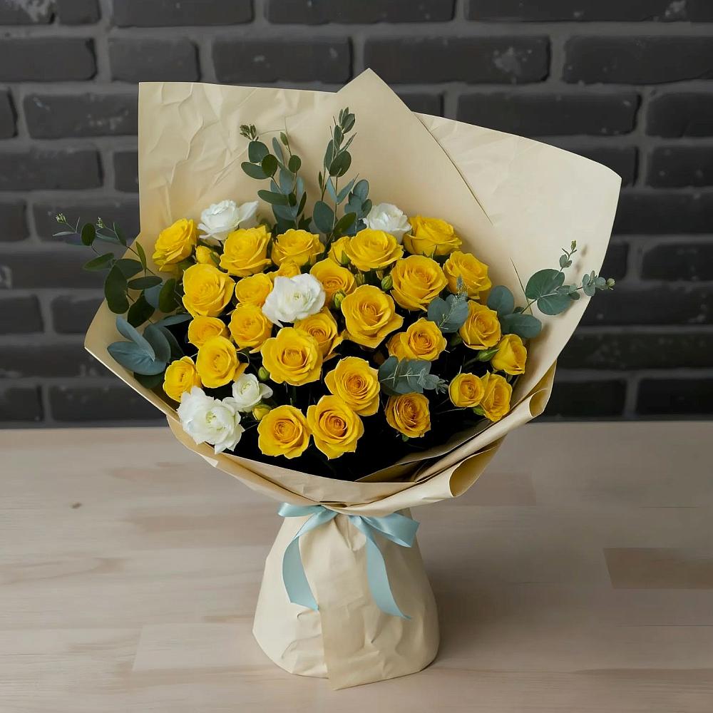 Букет цветов из: Розы в Хакуринохабль