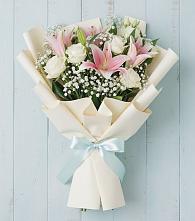 Букет цветов из:  Лилии в Хакуринохабль