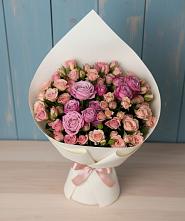 Букет цветов из:  Розы #REPLACE_PRED# Хакуринохабль